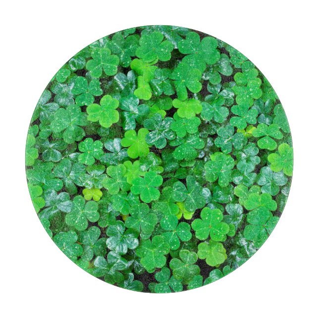 Planche À Découper Oxalis des bois au printemps (Devant)