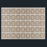 Planche À Découper Pain Kawaii / Toast<br><div class="desc">Un motif récurrent de pain kawaii ou toast,  prêt pour le petit-déjeuner,  le thé de l'après-midi ou un sandwich à l'heure du déjeuner.</div>