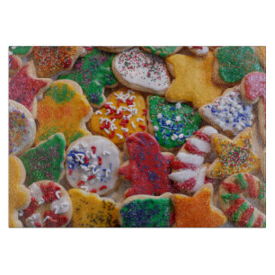 Planche À Découper Pains de Noël I Cuisson festive et colorée des Fêt