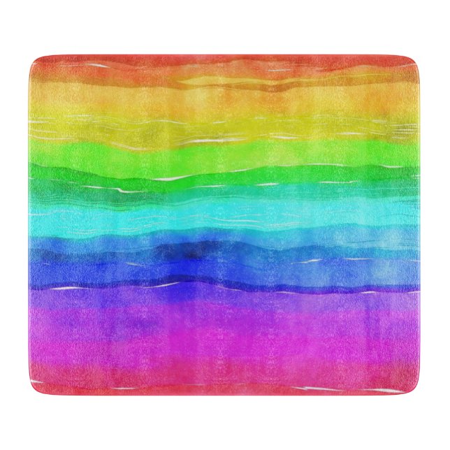 Planche À Découper Painted Rainbow (Devant)
