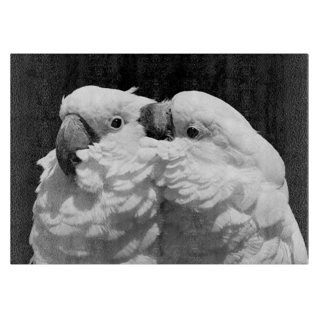 Planche À Découper Paires de cacatoès de parapluie (Devant)