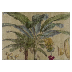 Planche À Découper Palm Antique Fruit Tropical Art Botanique