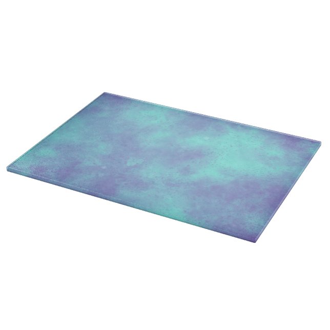 Planche À Découper Panier Effet nuage violet tempête (Coin)
