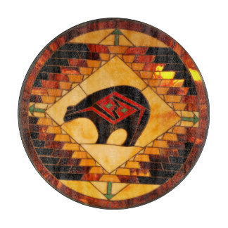 Planche À Découper Panneau de coupe en verre décoratif 12 pouces