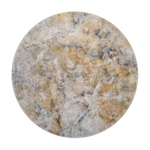 Planche À Découper Panneau de coupe en verre Motif en pierre naturell