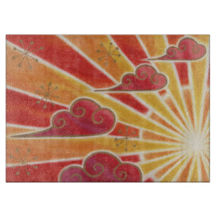 Planche À Découper Panneau de découpe du soleil
