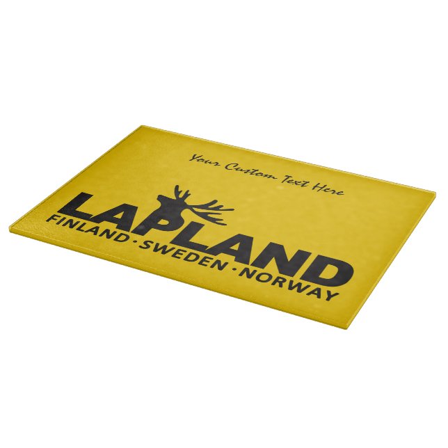 Planche À Découper Panneau de découpe LAPLAND personnalisé (Coin)