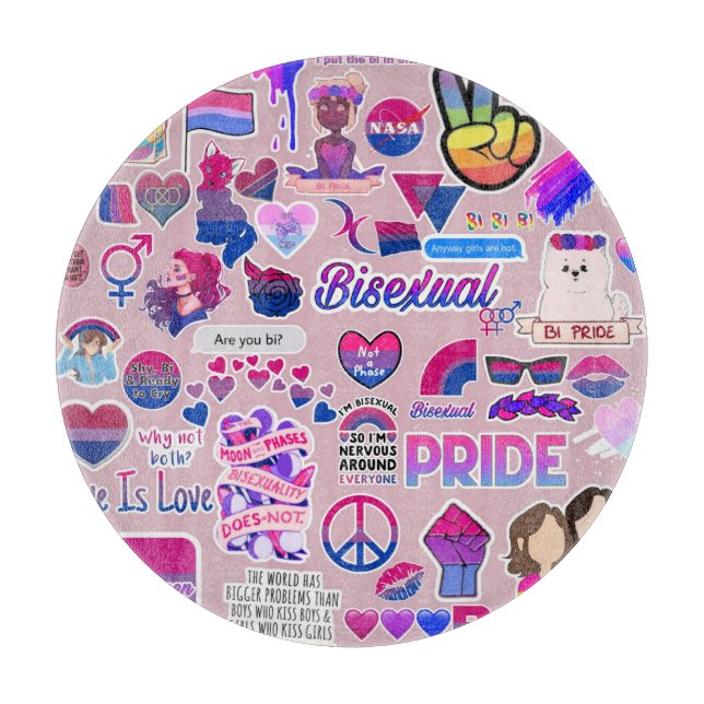 Planche À Découper Panneau de découpe LGBTQ (Devant)
