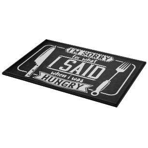 Planche À Découper Panneau décoratif de coupe en verre 15"x11"