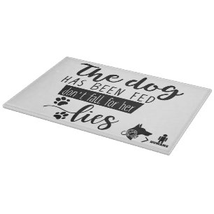 Planche À Découper Panneau décoratif de coupe en verre 15"x11"