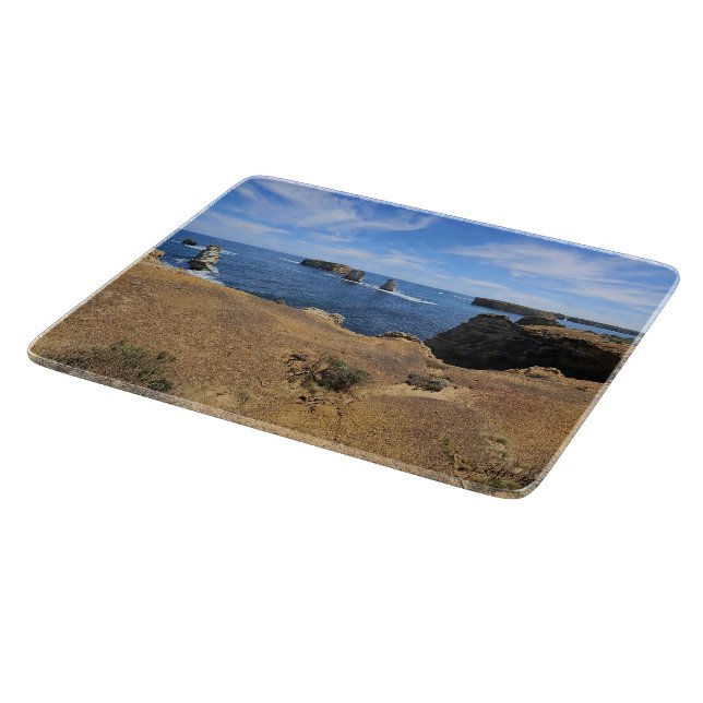 Planche À Découper Panorama côtier de la baie des Îles de Victoria (Coin)