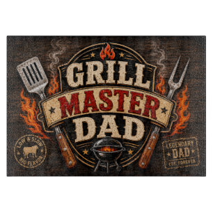Planche À Découper Papa Maître du Grill