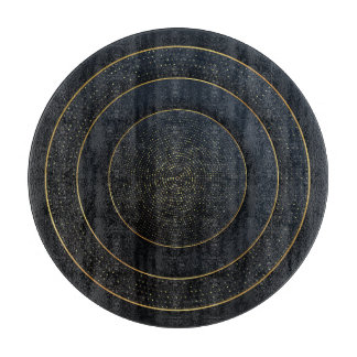 Planche À Découper Papier de luxe coupé : Golden Gradient.