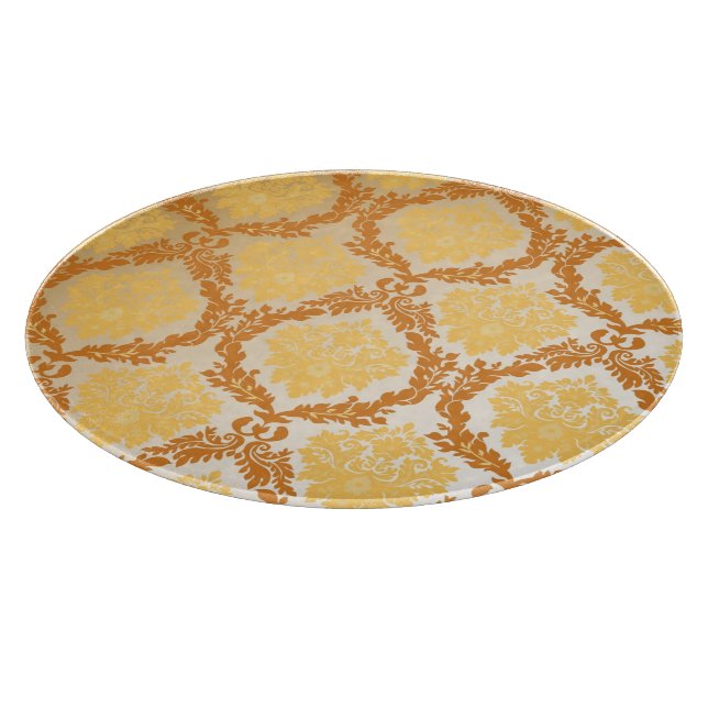 Planche À Découper Papier peint 5 de damassé (Coin)