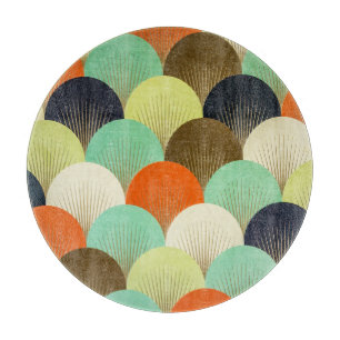 Planche À Découper Papier peint coloré : design artistique.