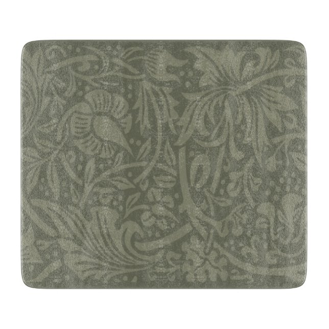 Planche À Découper Papier peint floral Narcisse William Morris (Devant)