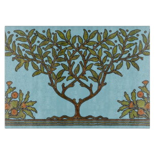 Planche À Découper Papier peint frise d'arbre de William Morris