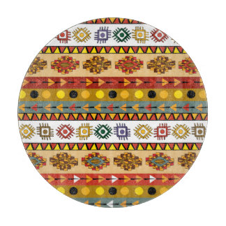 Planche À Découper Papier peint tribal, design artistique ethnique.