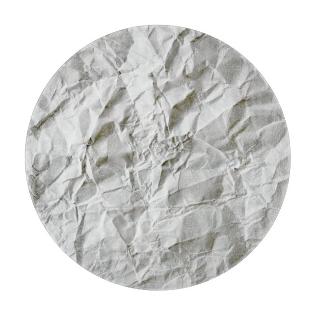 Planche À Découper Papier ridé drôle (Devant)