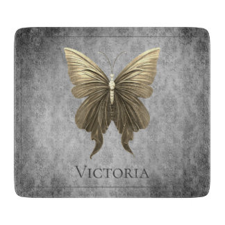Planche À Découper Papillon à bijoux en or