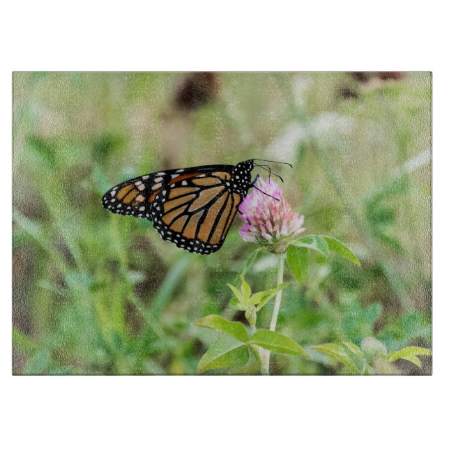 Planche À Découper Papillon de monarque (Devant)