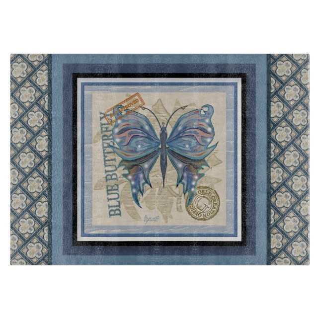 Planche À Découper Papillon du bureau de création G (Devant)