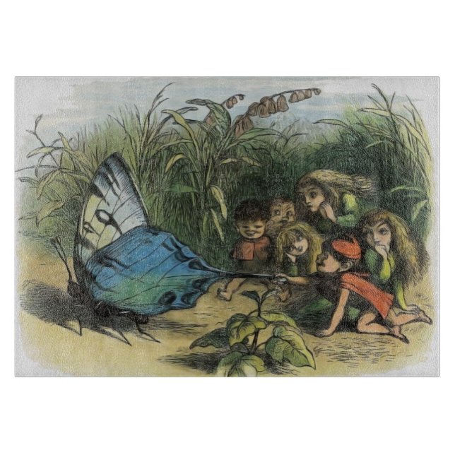 Planche À Découper Papillon Elf Art Cute Elves Papillons (Devant)