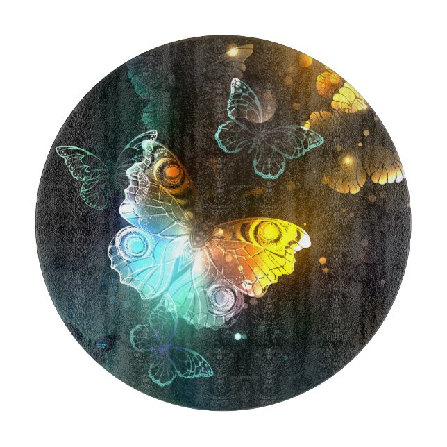 Planche À Découper Papillon lumineux et papillons de nuit (Devant)