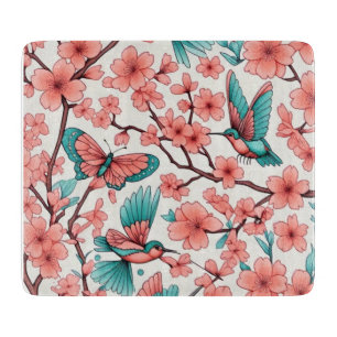 Planche À Découper Papillon rose