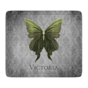 Planche À Découper Papillon vert bijoux