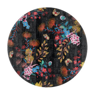 Planche À Découper Papillons de jardin fleuris Style Liberty