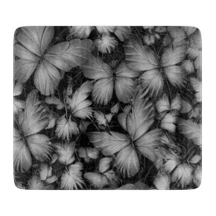Planche À Découper Papillons gris Imprimer