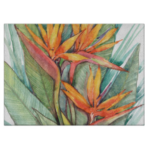 Planche À Découper Paradis botanique tropical II