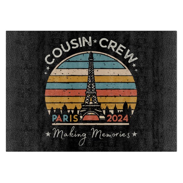 Planche À Découper Paris France - Souvenirs 2024 (Devant)