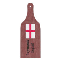 Parlez-vous anglais en anglais.Flag bf