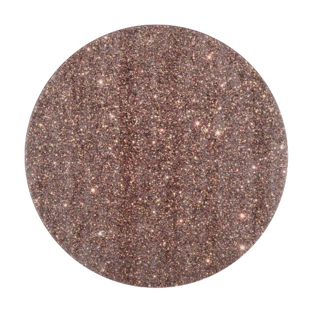 Planche À Découper Parties scintillant de bronze (Devant)