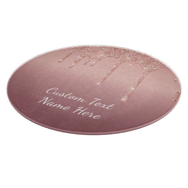 Planche À Découper Parties scintillant de découpe Gold Blush rose Tex (Coin)