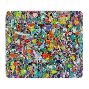 Planche À Découper Party Like it's 1999 6x7 Déco Glass Cutting Board