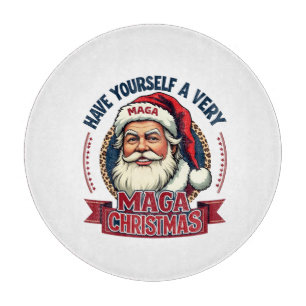 Planche À Découper Passez un très Maga Noël Trump a gagné