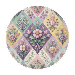 Planche À Découper Pastel coloré Jacquard Pâques/Printemps