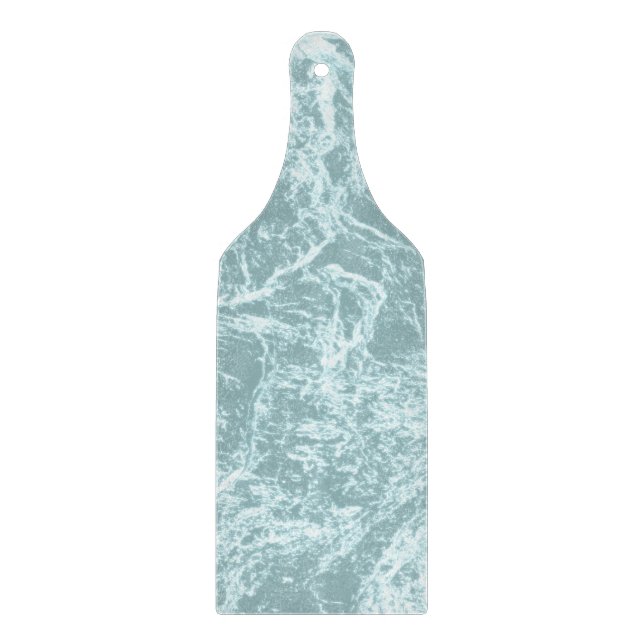 Planche À Découper Pastel Light Turquoise Abstrait (Devant)