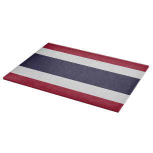 Planche à découper patriotique avec drapeau de Tha