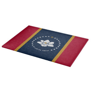 Planche à découper patriotique avec drapeau du Mis
