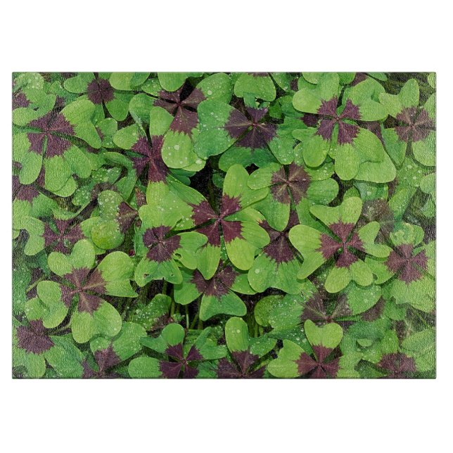 Planche À Découper Patte de quatre feuilles de trèfle, Sorrel après l (Devant)
