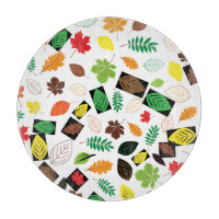 Pattern de Colorful Autumn Leaves