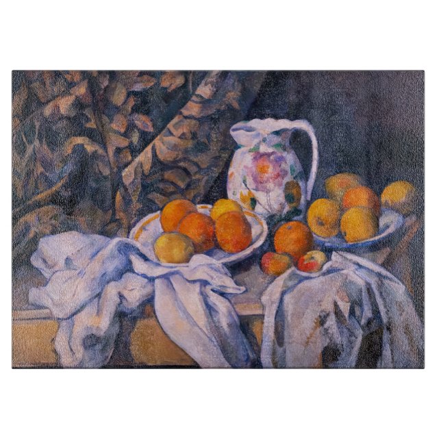 Planche À Découper Paul Cezanne - La vie morte avec un rideau (Devant)