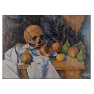 Planche À Découper Paul Cezanne - Nature morte au crâne