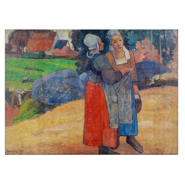 Planche À Découper Paul Gauguin - Paysannes Bretonnes (Devant)
