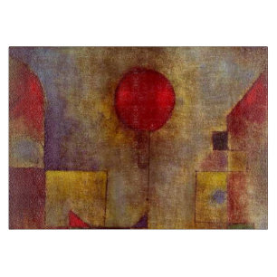 Planche À Découper Paul Klee Ballons rouges Art coloré Abstrait