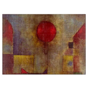 Planche À Découper Paul Klee Ballons rouges Art coloré Abstrait